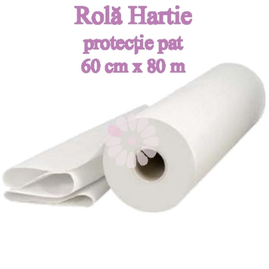 Imagine 3 Buc Rola hartie pentru pat cosmetica de 80m - ROIAL