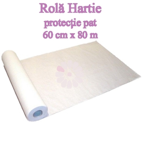 Imagine 3 Buc Rola hartie pentru pat cosmetica de 80m - ROIAL