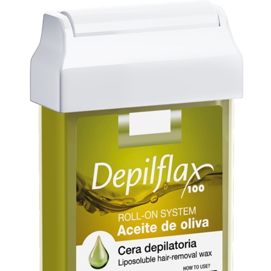 Imagine Rezerva ceara Ulei de Masline 110g - Depilflax Cristalina