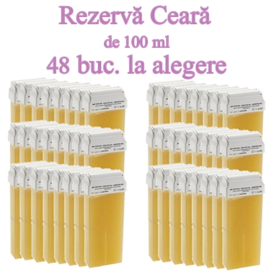 Imagine 48 Buc LA ALEGERE - Rezerva ceara epilat de unica folosinta la 100ml - ROIAL