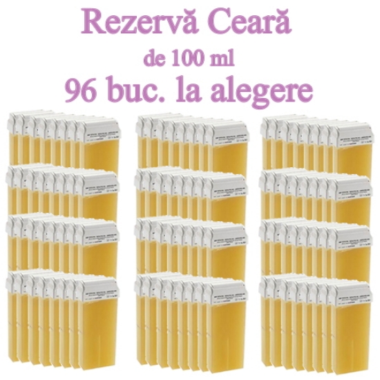 Imagine 96 Buc LA ALEGERE - Rezerva ceara epilat de unica folosinta la 100ml - ROIAL