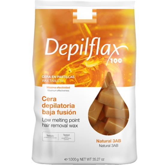 Imagine Ceara elastica 1kg refolosibila Naturala - Depilflax