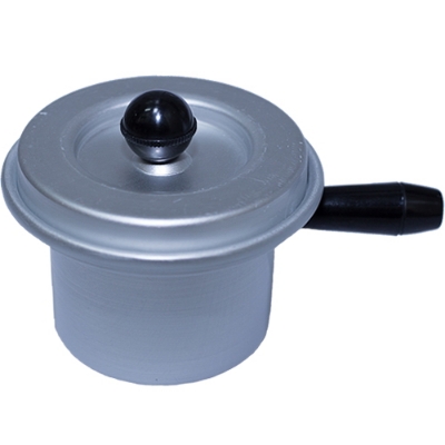 Incalzitor ceara 250ml ALB + Ibric cu capac 250ml - Linea·PRO