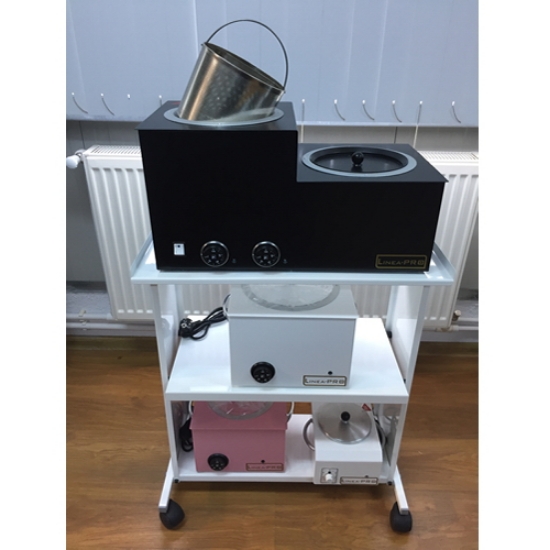 Imagine Ucenic cu roti pentru decantor culoare NEGRU - Linea·PRO