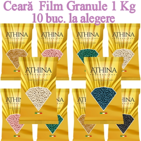 Imagine 10 Buc LA ALEGERE - Ceara FILM granule elastica 1kg - ATHINA + 1 Sort sau Ulei Gratuit