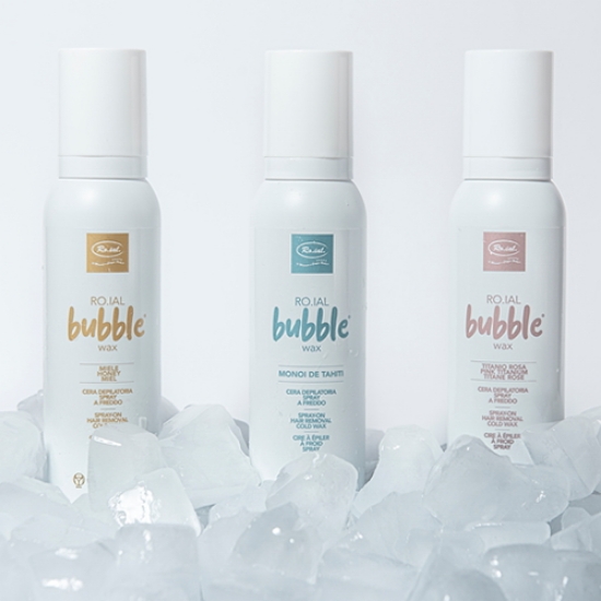 Imagine Bubble Wax professional cu Titan Rosa 150ml - ROIAL