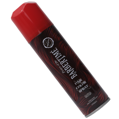  Spray de par colorat 150ml RED – BARBERTIME