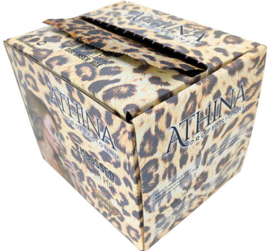 Imagine Folie aluminiu Embosata 12,7cm x 100metri ANIMAL PRINT cu cutter - ATHINA