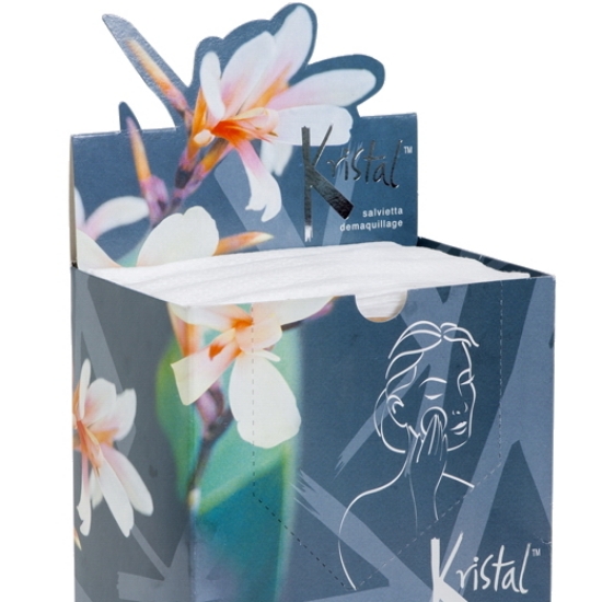 Imagine Servetele mari 20x30cm extractie comedoane 100buc - Kristal