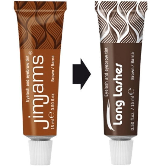 Imagine Vopsea Gene si Sprancene JimJams 15ml - Maro Natural