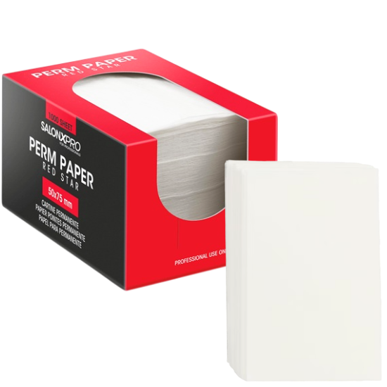 Imagine Hartie pentru permanent Red Star 50x75mm 1000buc - SalonPRO