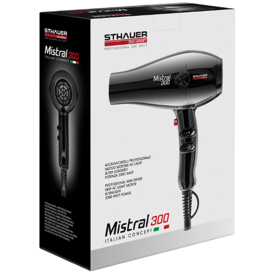 Imagine Uscator de par profesional Mistral 300 Sthauer Negru