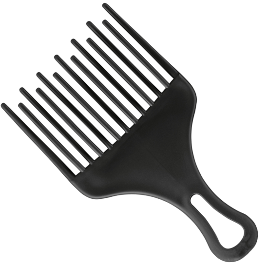 Imagine Pieptene frizerie/coafor -  VOLUMINOUS Hair Black