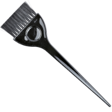 Imagine Pensula profesionala standard pentru vopsit - Oval Black - BASIC SALON