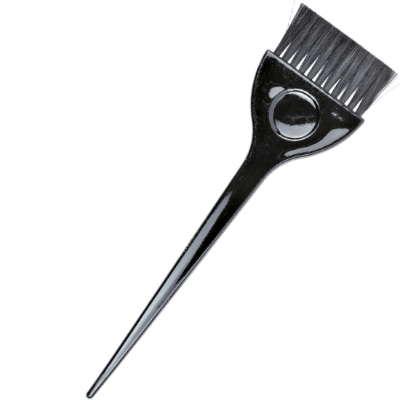 Pensula profesionala standard pentru vopsit - Oval Black - BASIC SALON