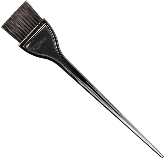 Imagine Pensula profesionala standard pentru vopsit - Narrow Black - BASIC SALON