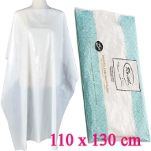 Imagine Pelerine XL protectie vopsit 110 x 130cm, unica folosinta set 20 buc Albe - ROIAL