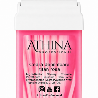 Ceara epilat Titan Rosa de unica folosinta 100ml - ATHINA