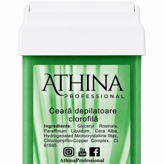 Imagine Ceara epilat Clorofila de unica folosinta 100ml - ATHINA