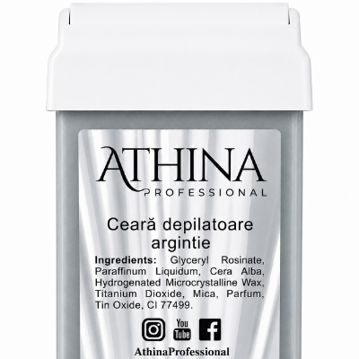 Ceara epilat Argintie de unica folosinta 100ml - ATHINA