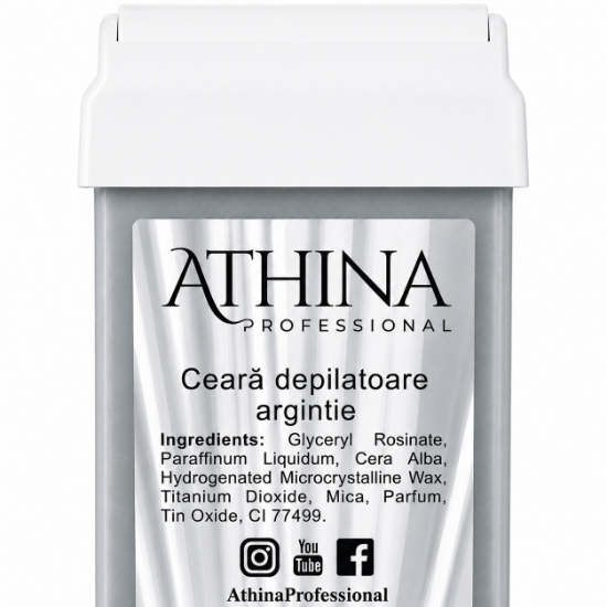 Imagine Ceara epilat Argintie de unica folosinta 100ml - ATHINA